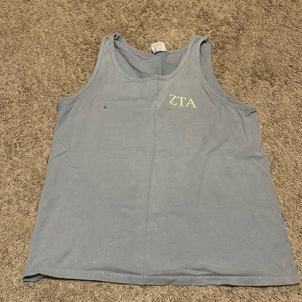 Zeta Tau Alpha tank top